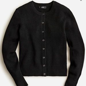 JCrew ribbed Jackie cardigan sweater